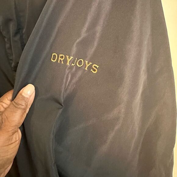 Dryjoys By Footjoy Black Golf Windbreaker Jacket L - Picture 4 of 7